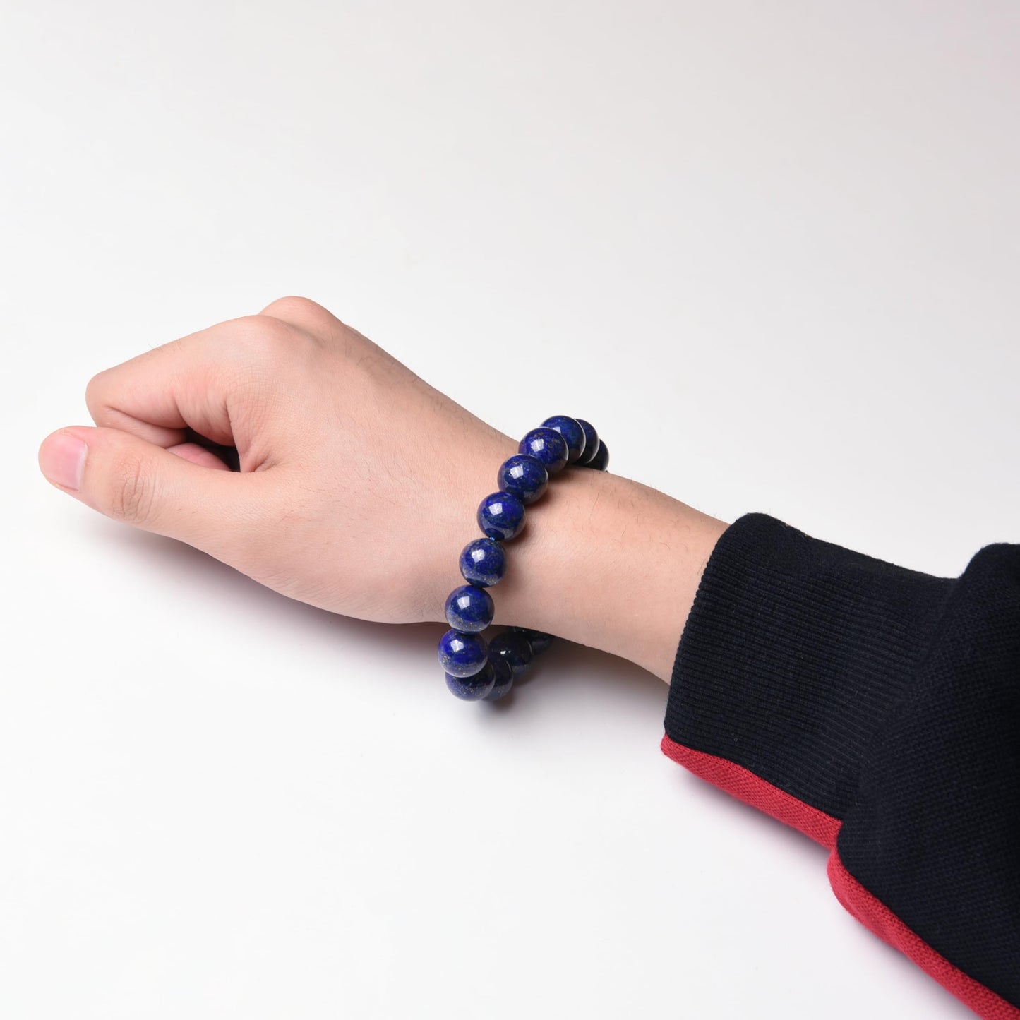 ILLUMINIA Natural AAA Grade Crystal Gemstone Beaded Bracelet | Healing Energy Charged Quartz Stone Bead | Stretch String Bracelet for Women Men Unisex